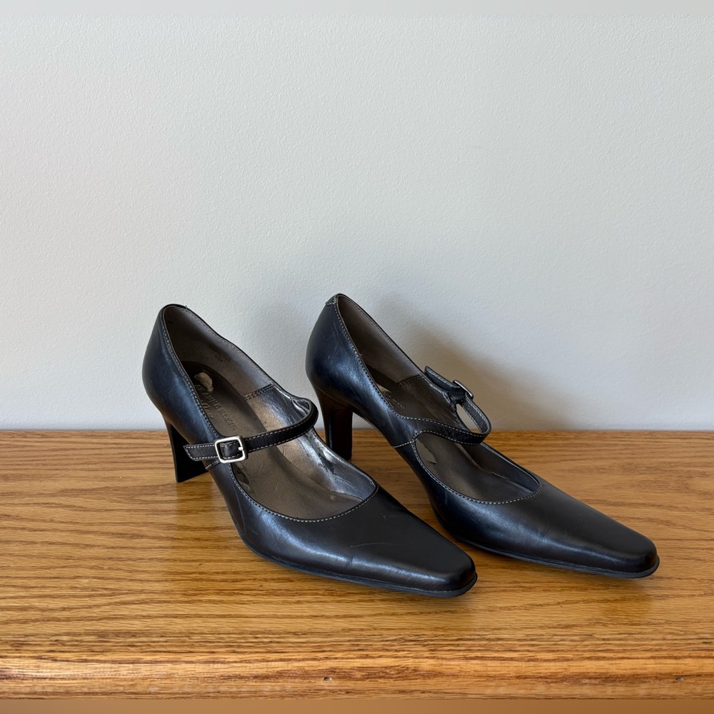 Anne Klein Iflex - Elegant Black Mary Jane Heels
